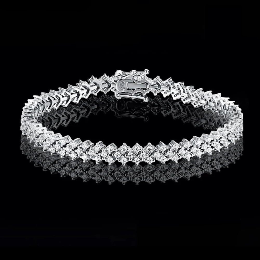 Línea Pura — Moissanita D · Plata 925 · 5.2 mm