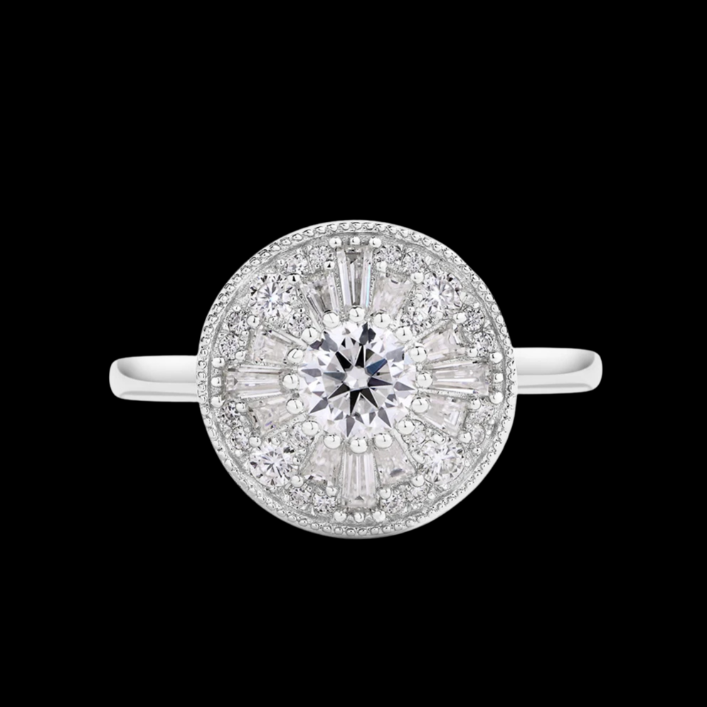 Brillo Fiel — Moissanita · Plata 925