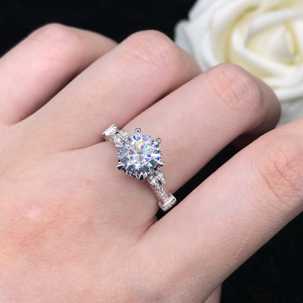 Promesa Infinita — Diamante · Oro Blanco 14K