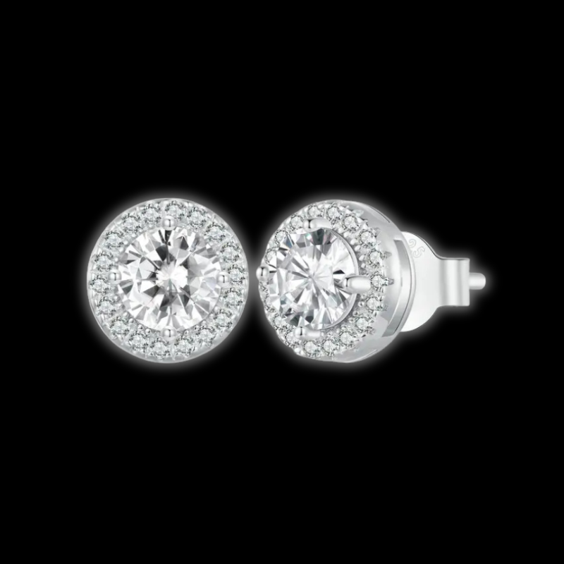 Aretes Luz Serena-Plata 925