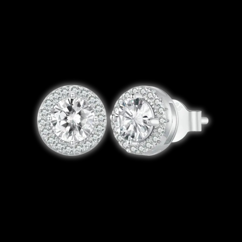 Aretes Luz Serena-Plata 925