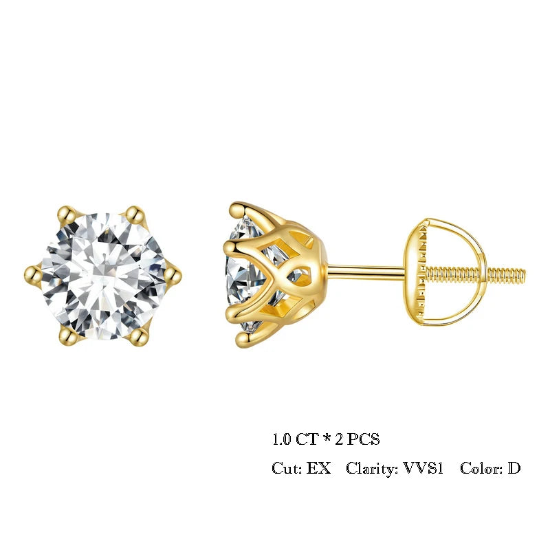 Eterna Pureza-Arete Plata de Ley 925 con Baño en Oro Blanco