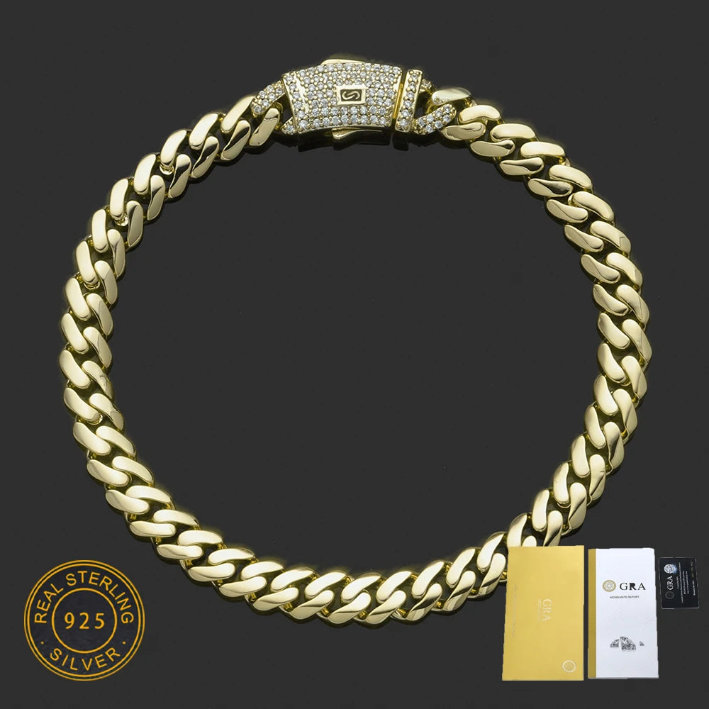 Monaco Ice – Moissanita VVS en Plata 925