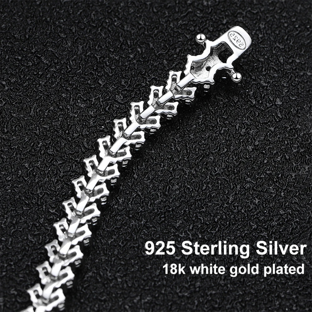 Línea Pura — Moissanita D · Plata 925 · 5.2 mm