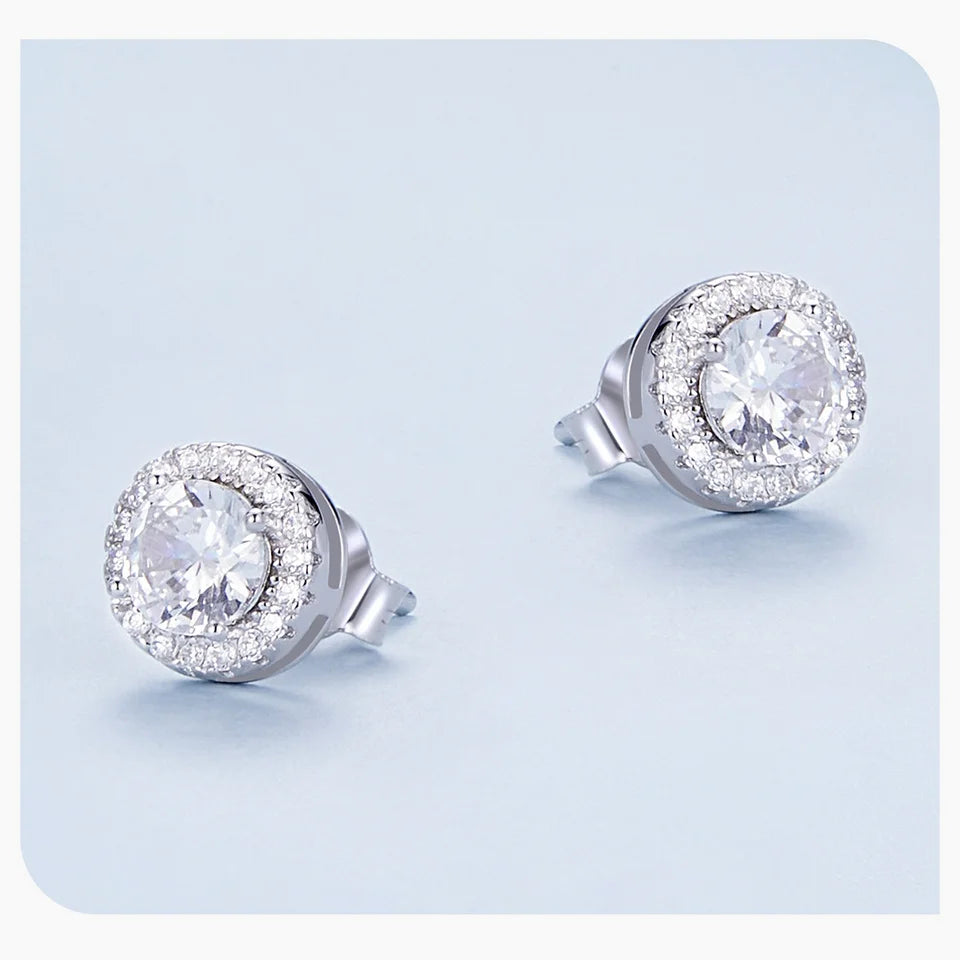 Aretes Luz Serena-Plata 925