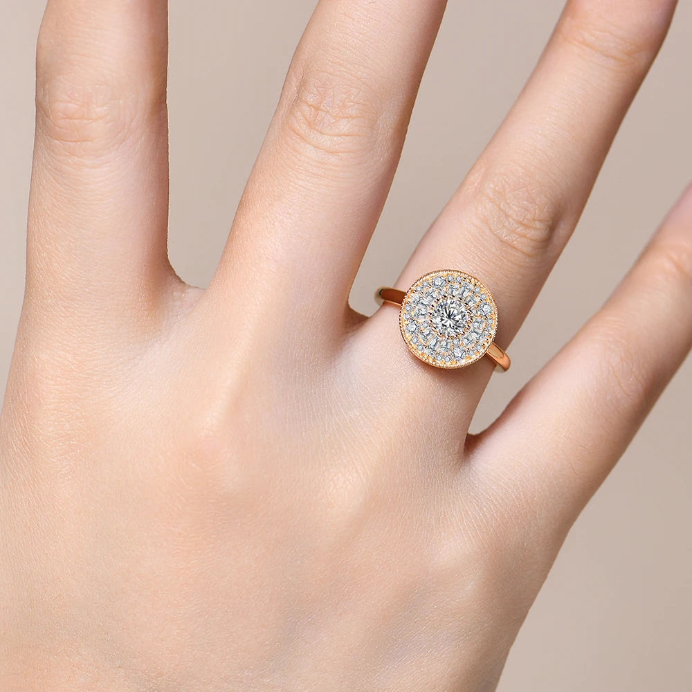 Brillo Fiel — Moissanita · Plata 925