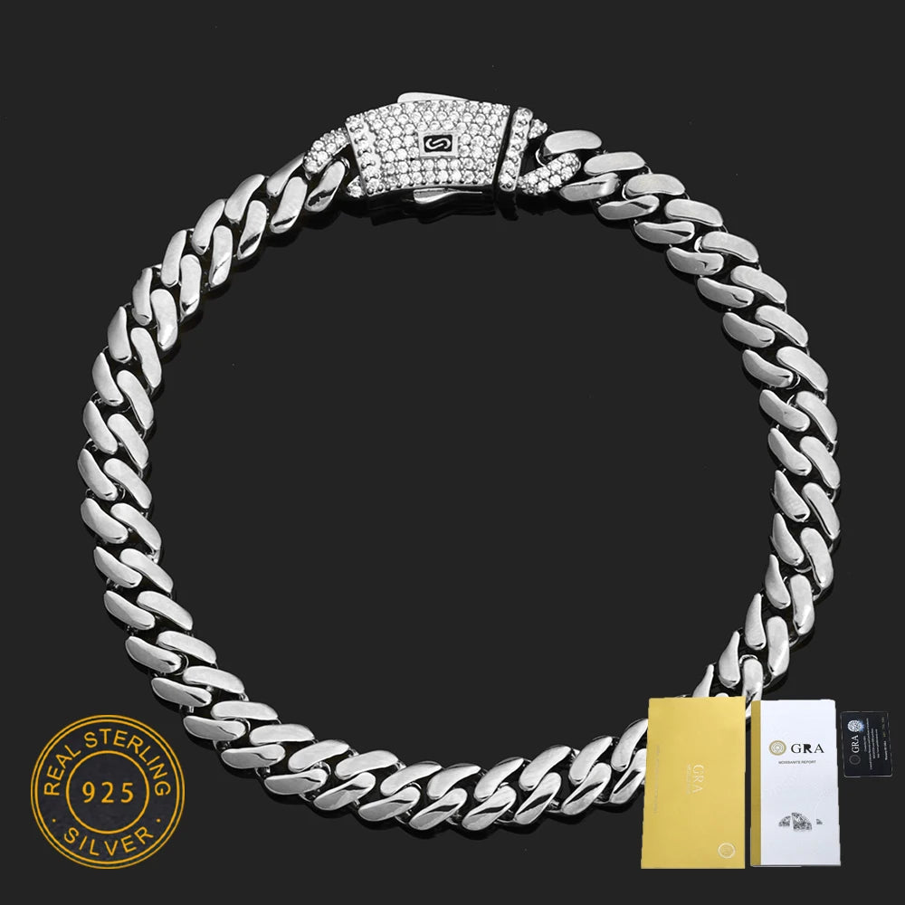 Monaco Ice – Moissanita VVS en Plata 925
