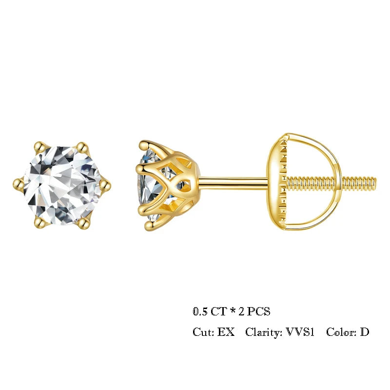 Eterna Pureza-Arete Plata de Ley 925 con Baño en Oro Blanco